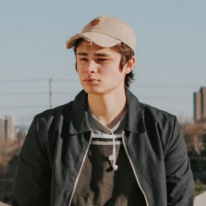 Faux Suede Peak Cap